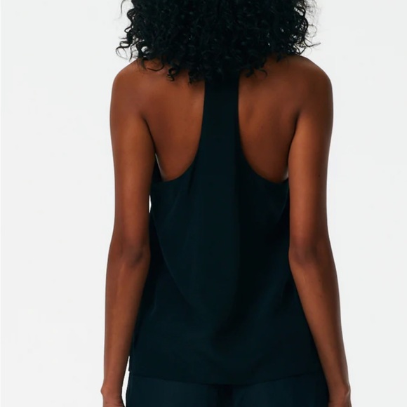 Tibi Classic Silk Cami Tank in hot pink, size 2 - Picture 5 of 5